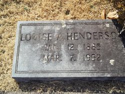 Louise <I>Ashworth</I> Henderson 