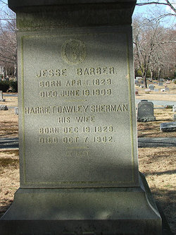 Harriet Dawley <I>Sherman</I> Barber 
