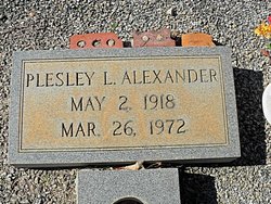 Plesley Lyle Alexander 