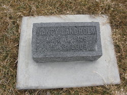 Nancy Faye <I>Peden</I> Landholm 
