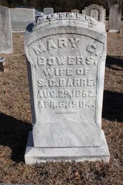 Mary Catherine <I>Bowers</I> Barre 