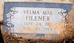 Velma Mae Filener 