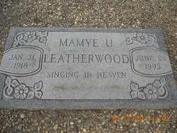 Mamye U. Leatherwood 