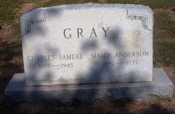 Mamie <I>Anderson</I> Gray 