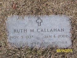 Ruth M. <I>Jordahl</I> Callahan 