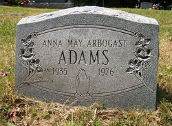 Anna May <I>Arbogast</I> Adams 