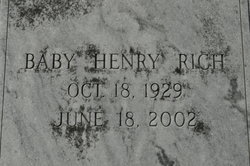 Henry Luther “Baby” Rich Jr.