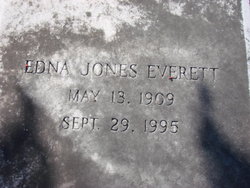 Edna <I>Jones</I> Everett 