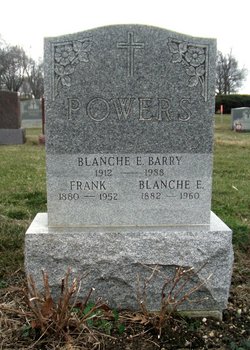 Blanche Elizabeth <I>Porter</I> Powers 