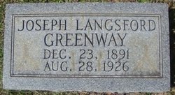 Joseph Langsford Greenway 