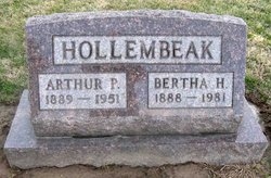 Bertha H. <I>Berger</I> Hollembeak 