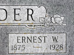 Ernest W Elder 