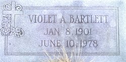 Violet A Bartlett 