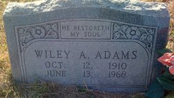 Wiley Andrew “Buster” Adams 