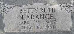 Betty Ruth <I>Vickers</I> Larance 