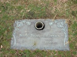 Bessie Emmaline <I>Broyles</I> Hammack 