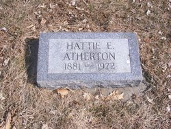 Harriet E. “Hattie” Atherton 