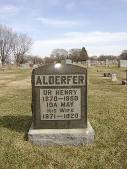 Ida May <I>Adams</I> Alderfer 