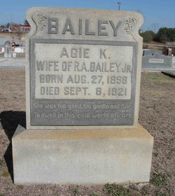 Aggie Katherine <I>Murphy</I> Bailey 