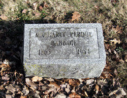Sarah Margaret <I>Perdue</I> Babbage 
