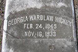 Georgia Cordelia <I>Wardlaw</I> Hickey 