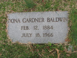 Dona <I>Gardner</I> Baldwin 