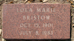 Lola Marie <I>Amerson</I> Bristow 
