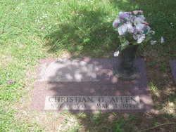 Christian G Allen 