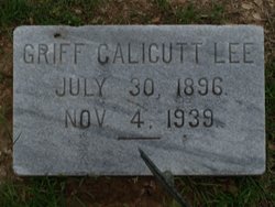 Griffin Calicutt “Griff” Lee 