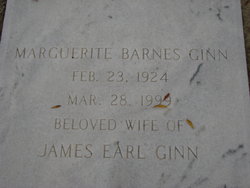 Marguerite <I>Barnes</I> Ginn 