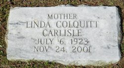 Linda Isabel <I>Colquitt</I> Carlisle 