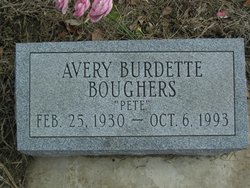 Avery Burdette “Pete” Boughers 