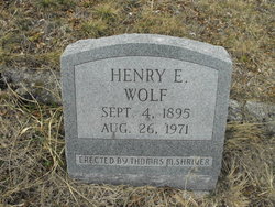 Henry E Wolf 