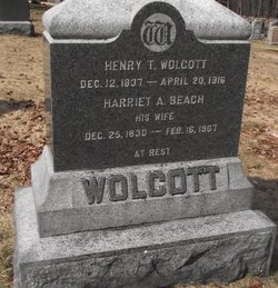 Harriet A <I>Beach</I> Wolcott 