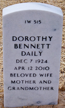 Dorothy Jean <I>Bennett</I> Daily 