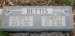Gladys Evelyn <I>Marney</I> Bettis 