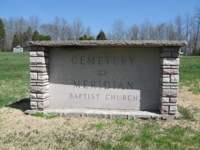 Cemetery of Meridian Baptist Church