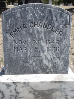 Emma <I>Browning</I> Chandler 