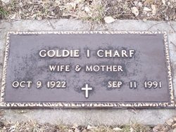 Goldie Irene <I>Bittner</I> Charf 
