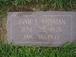 Annie Laura <I>Bell</I> Arisman 