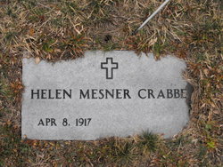 Helen Jane <I>Mesner</I> Crabbe 
