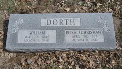 Eliza <I>Chrisman</I> Dorth 