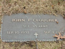 Sgt John Francis Clougher 