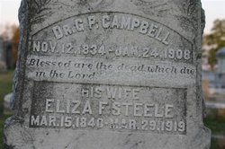 Eliza Frances Gilmer <I>Steele</I> Campbell 