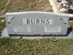 Rev Pearce J Burns 