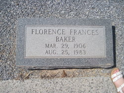 Florence Frances <I>Arnold</I> Baker 