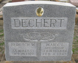 Heinrich W Dechert 