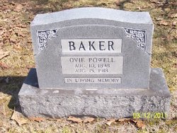 Ovie Verna <I>Powell</I> Baker 