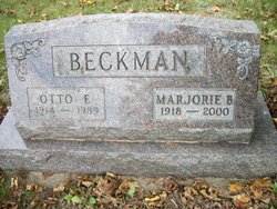 Marjorie B <I>Beem</I> Beckman 