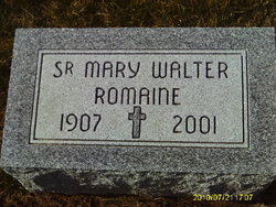 Sr Mary Walter Romaine 